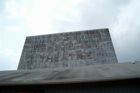 131 Drive-In Theatre - Rear Of Screen (newer photo)